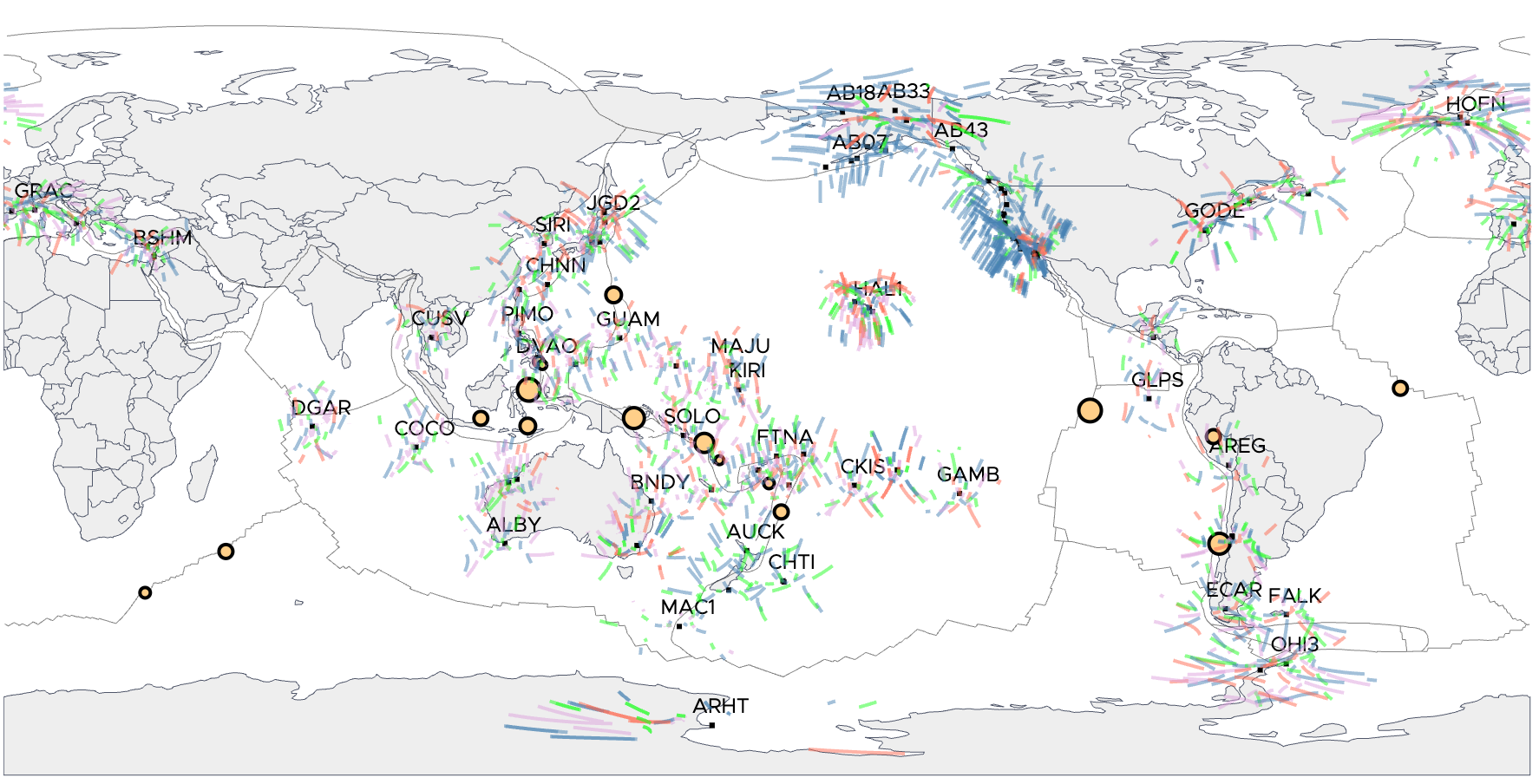 GUARDIAN Map of the Gannon storm