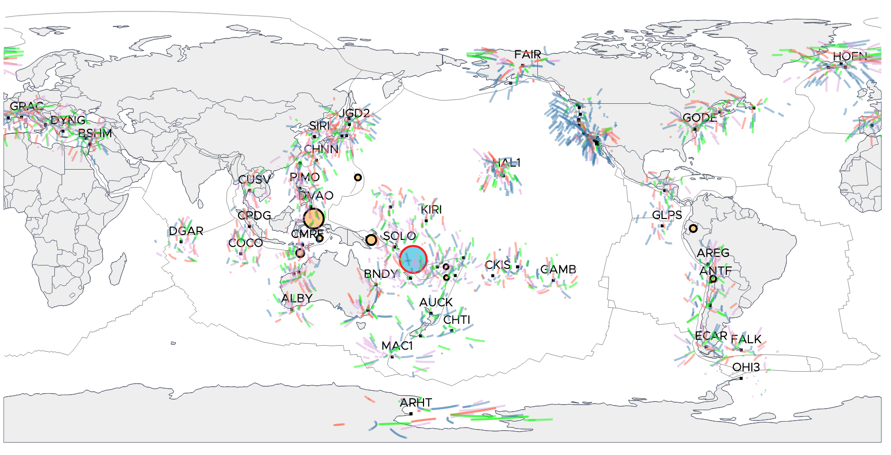 GUARDIAN Map of the Vanuatu tsunami